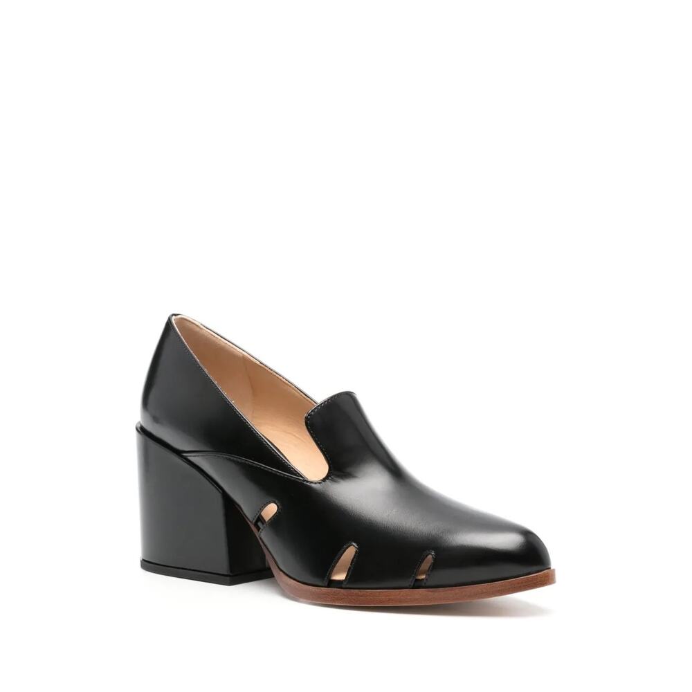 Gabriela Hearst Eliza 80mm Leather Loafer Pumps NIB Black EU 41 - Picture 2 of 10
